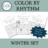 Color by Rhythm: Winter Set