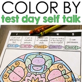 Color by Self Talk for Test Day Counseling Activity: Test 