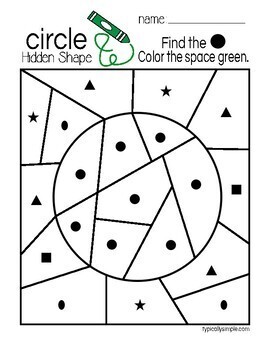 free printable hidden picture shapes