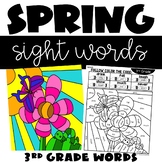 Color by Sight Word May 3rd Grade Words