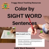 Writing Sentences with Sight Words 1