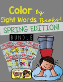 Color by Sight Words ~ SPRING Edition Bundle!