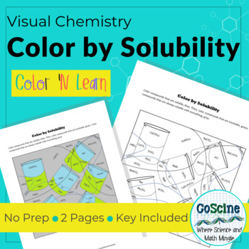 Preview of Color by Solubility