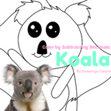 Color by Subtracting Decimals - Koala