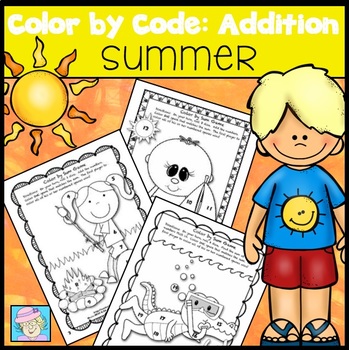 Summer Coloring Pages Math