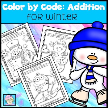 Winter Coloring Pages by Teacher Tam | Teachers Pay Teachers