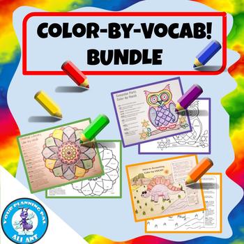 Preview of Color-by-Vocab Bundle