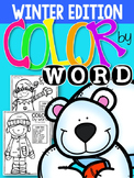 Color by Word {Winter Edition}