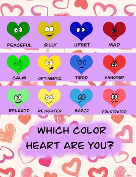 Color feelings/valentines day by Mia Long | TPT