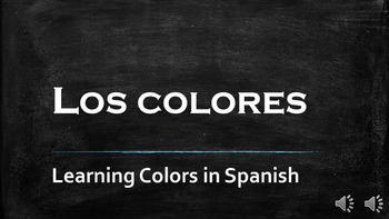 Learning Colors in Spanish - Los Colores by Davies Learning Academy