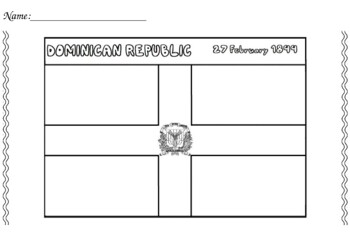 Dominican Flag Coloring Page   Original 7302591 1 