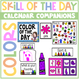 Color of the Day Calendar Companion Morning Meeting Ideas