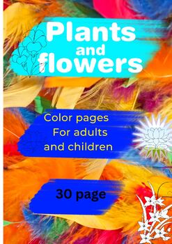 Preview of Color pages for adults and children.