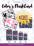 Color's flashcard: 24 COLORS