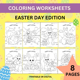 Color sheets - Easter day edition
