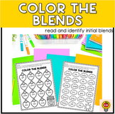 Color the Initial Blends