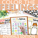 Color the Feelings Animals Edition