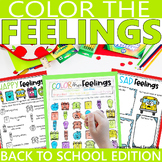 Color the Feelings: Back to School Edition
