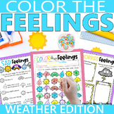 Color the Feelings: Weather Edition