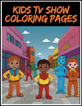 Preview of Color the Fun: Explore Our Kids TV Show Coloring Pages!