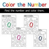 Color the Number Zero