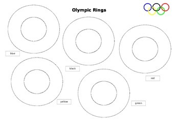 Olympic Rings Worksheets Teaching Resources Teachers Pay Teachers