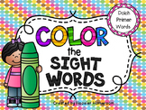 Color by Sight Word - Dolch PRIMER Words