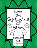 Color the Sight Words - Stars