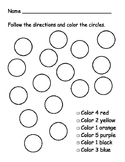 Color the correct number of circles.