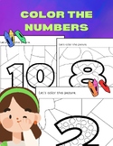Color the numbers