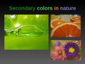 Preview of Color theory PowerPoint-presentation (very colorful)