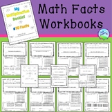 Colorable Math Facts Workbooks/Booklets/Guides - 2's through 10's