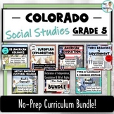 Colorado 5th Grade Social Studies Bundle!  State-Aligned, 