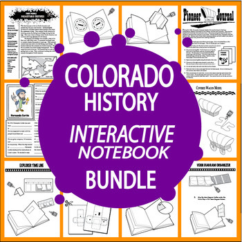 Preview of Colorado History Bundle – All Content Included – No Textbook Needed!