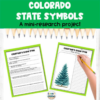 Preview of Colorado History: State Symbols Research Project