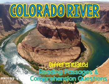 Preview of Colorado River Differentiated Nonfiction Reading Passages