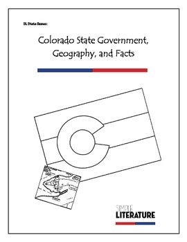 Preview of SL State Games: Colorado State Government, Geography, and Facts