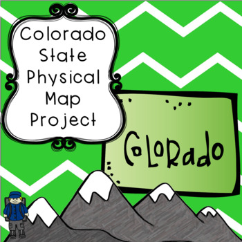 Preview of Colorado State Physical Map Research Project