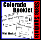 Colorado State Symbols Booklet (Fill In The Blanks Version)