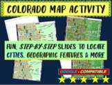 Colorado (state) Map Activity- fun, engaging, follow-along