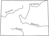 Colorado state maps