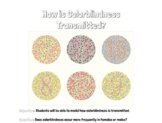 Colorblindness Transmission Lab Activity