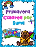 Primavera - Colorea por Suma