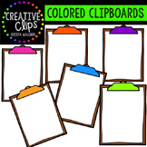 Colored Clipboards {Creative Clips Digital Clipart}