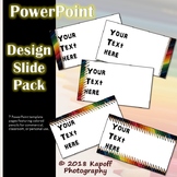 Colored Pencil Borders - PowerPoint template