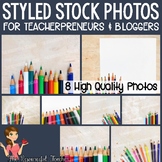 Colored Pencils Styled Stock Photos - Products for TpT Sellers