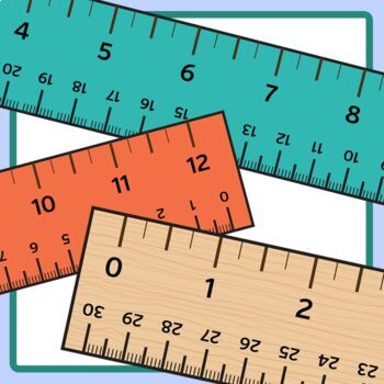 Rulers 25 Pack - Rulers 12 Inch, Rulers for Kids Great for School,  Classroom - W