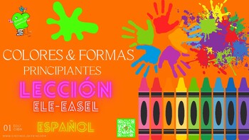 Preview of COLORES Y FORMAS/PAQ COMPLETO/Lección de Vocabulario/Curso completo 2-50/L.I L.2