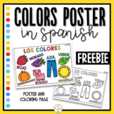 Colores Poster and Worksheet Freebie