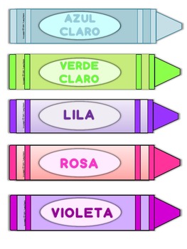 Colores - Tarjetas de Vocabulario by 3 ways 2 teach | TpT